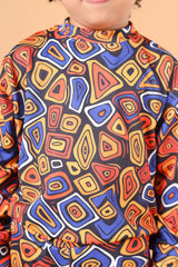 Bebe Unicorn Gender Neutral Looper Coord Set (African)