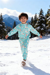 Bebe Unicorn Gender Neutral Looper Coord Set (Llama)