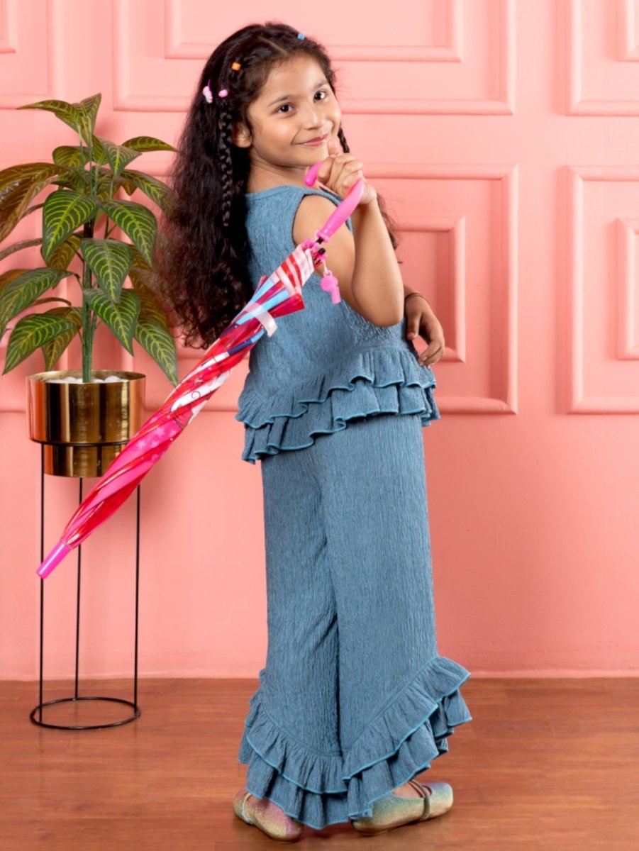 Bebe Unicorn Casual Scrumble Coord Set for Girls - Bebe Unicorn