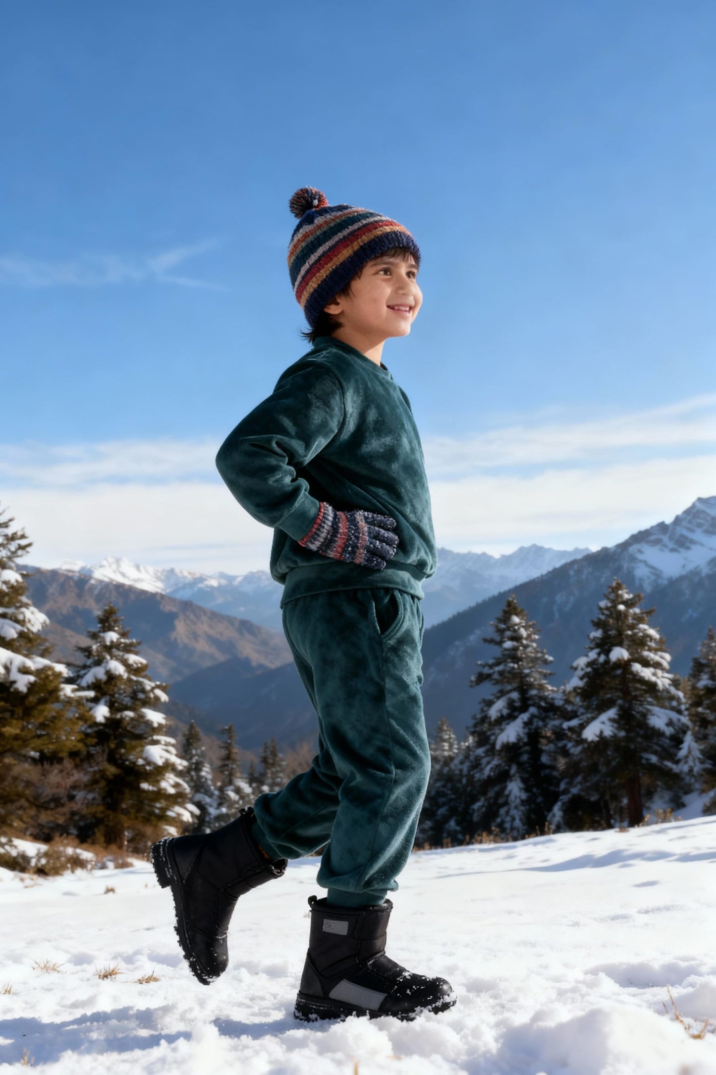 Bebe Unicorn Gender Neutral Super Soft Coord Sets Green