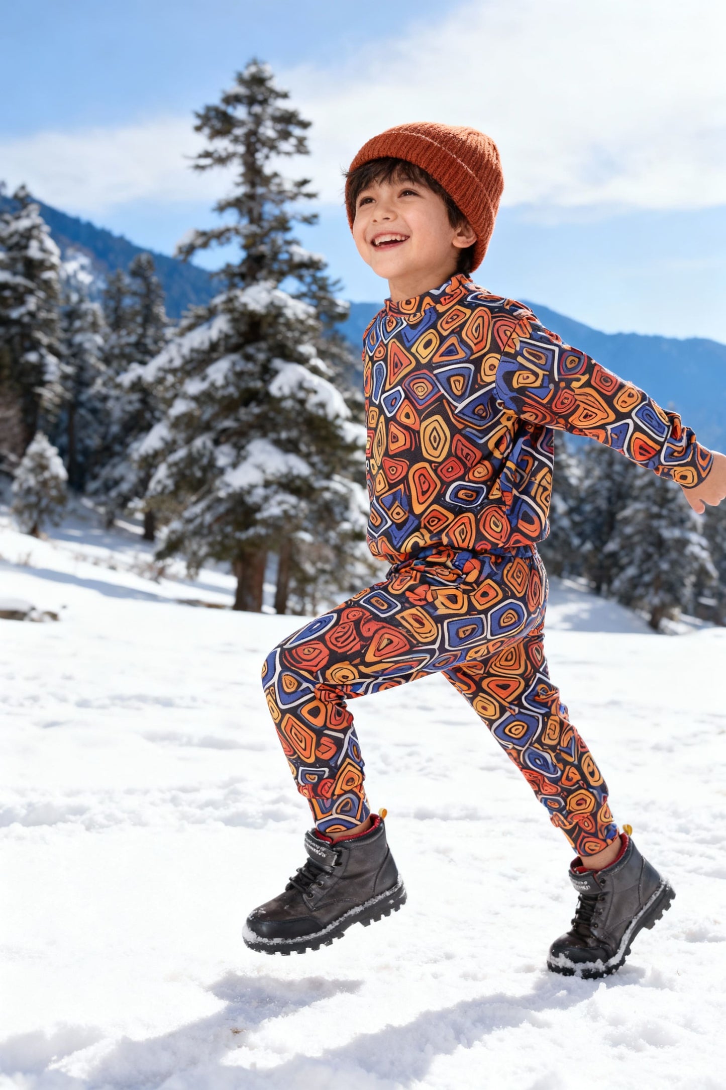 Bebe Unicorn Gender Neutral Looper Coord Set (African)