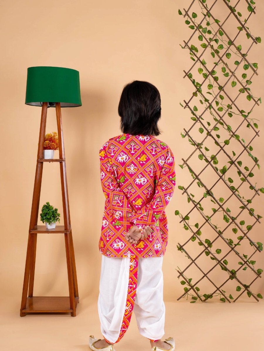 Jaipur Magic Kurta & Dhoti - Bebe Unicorn
