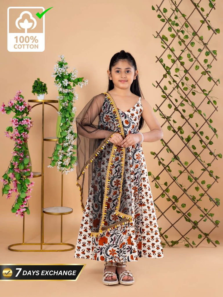 Majestic Angrakha Dress