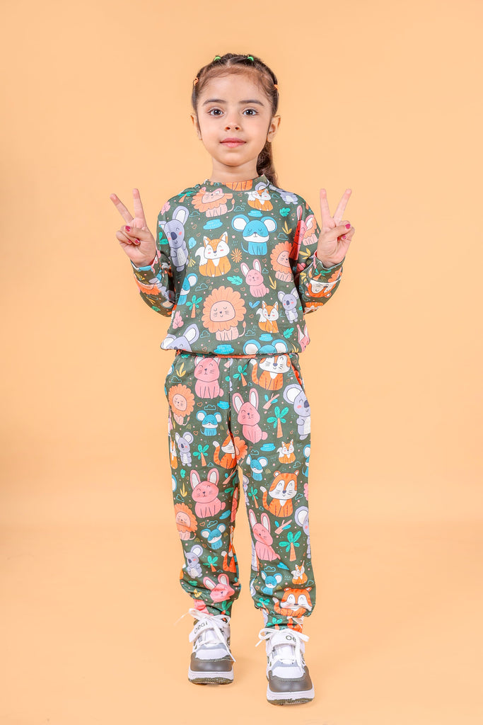 Bebe Unicorn Gender Neutral Looper Coord Set (Animals)