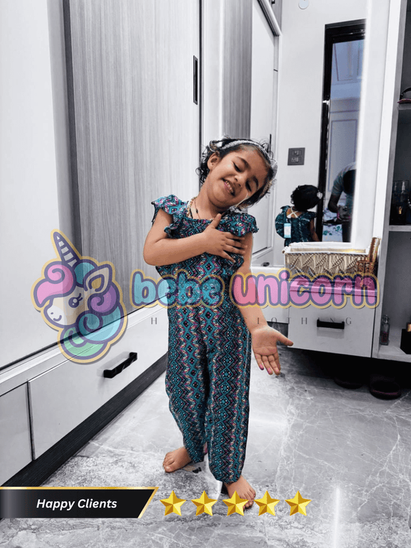 Unicorn Crepe Jumpsuit