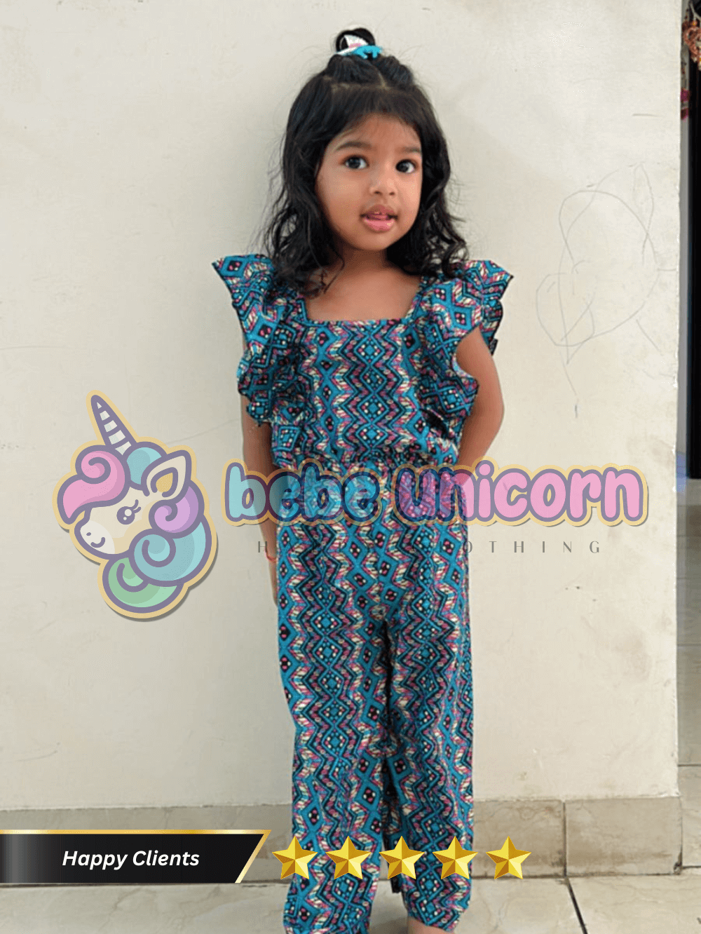 Unicorn Crepe Jumpsuit