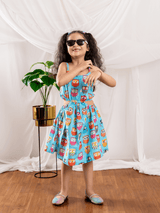 Sea Breeze Style Cotton Dress