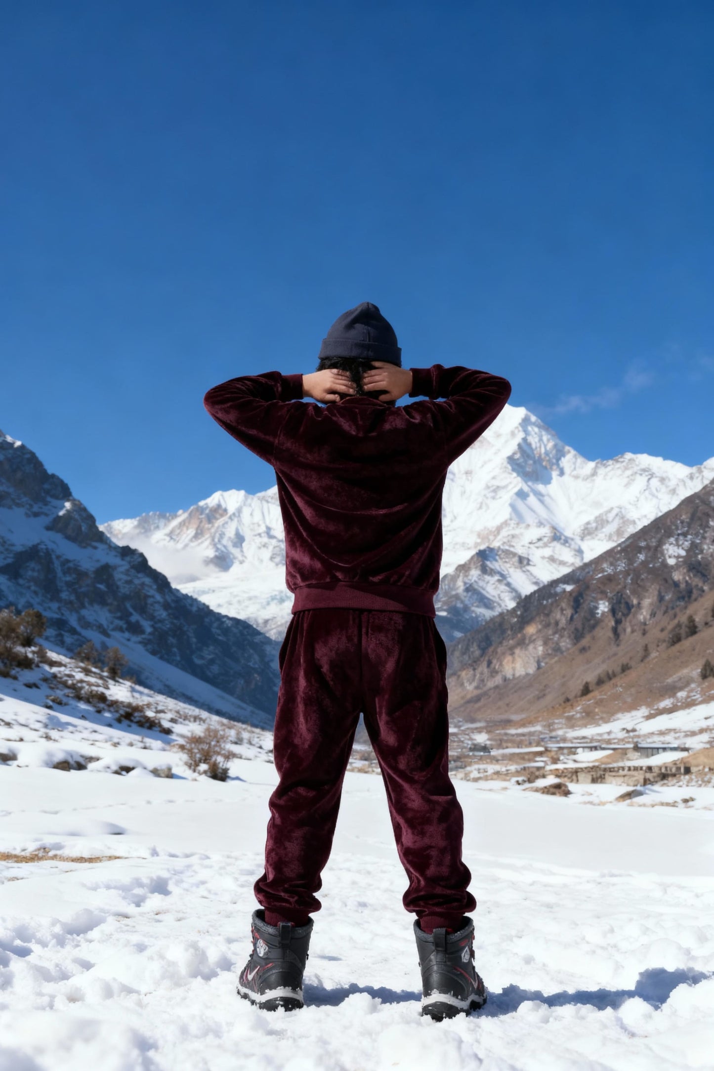 Bebe Unicorn Gender Neutral Super Soft Coord Sets Wine