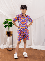 Regal Peacock Co-ord Set