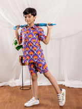 Regal Peacock Co-ord Set