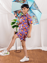 Regal Peacock Co-ord Set