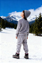 Bebe Unicorn Gender Neutral Super Soft Coord Sets Gray