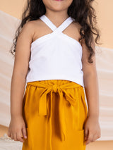 Bebe Unicorn Girls Casual Wear Skirt & Top