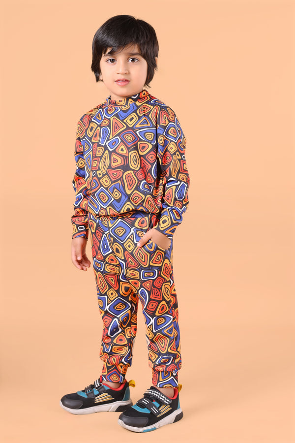 Bebe Unicorn Gender Neutral Looper Coord Set (African)