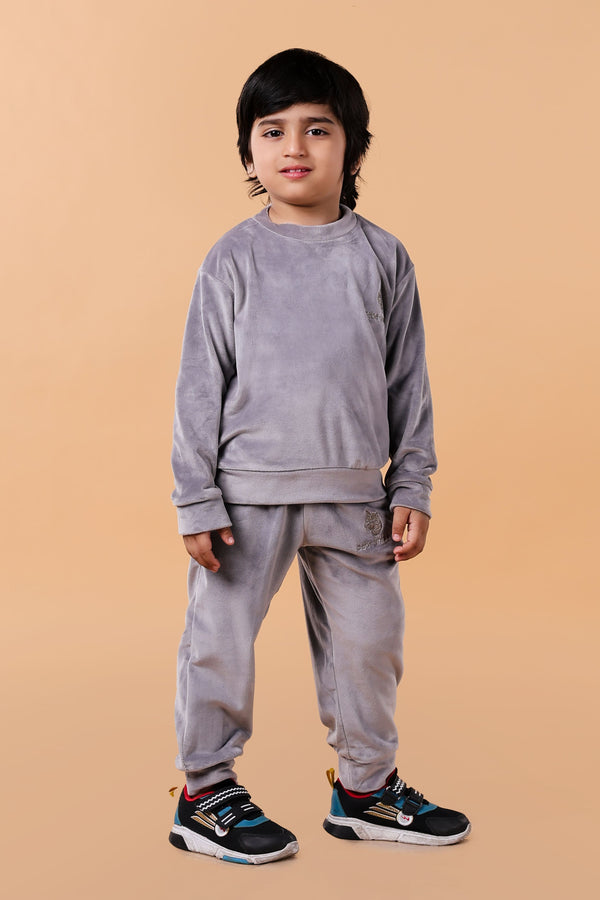 Bebe Unicorn Gender Neutral Super Soft Coord Sets Gray