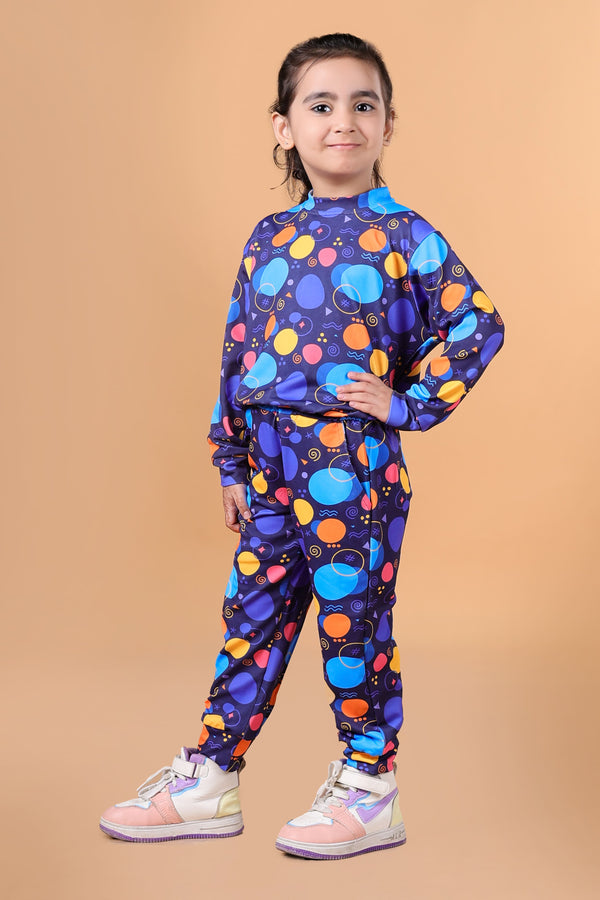 Bebe Unicorn Gender Neutral Looper Coord Set (Geometric)