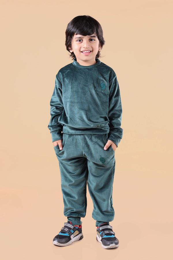 Bebe Unicorn Gender Neutral Super Soft Coord Sets Green