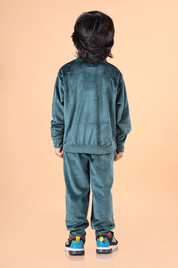 Bebe Unicorn Gender Neutral Super Soft Coord Sets Green