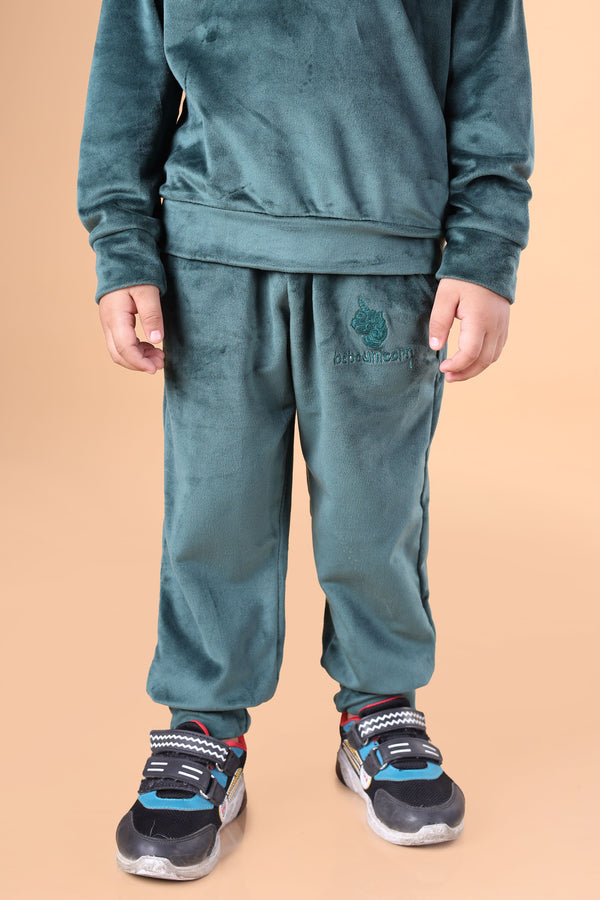Bebe Unicorn Gender Neutral Super Soft Coord Sets Green
