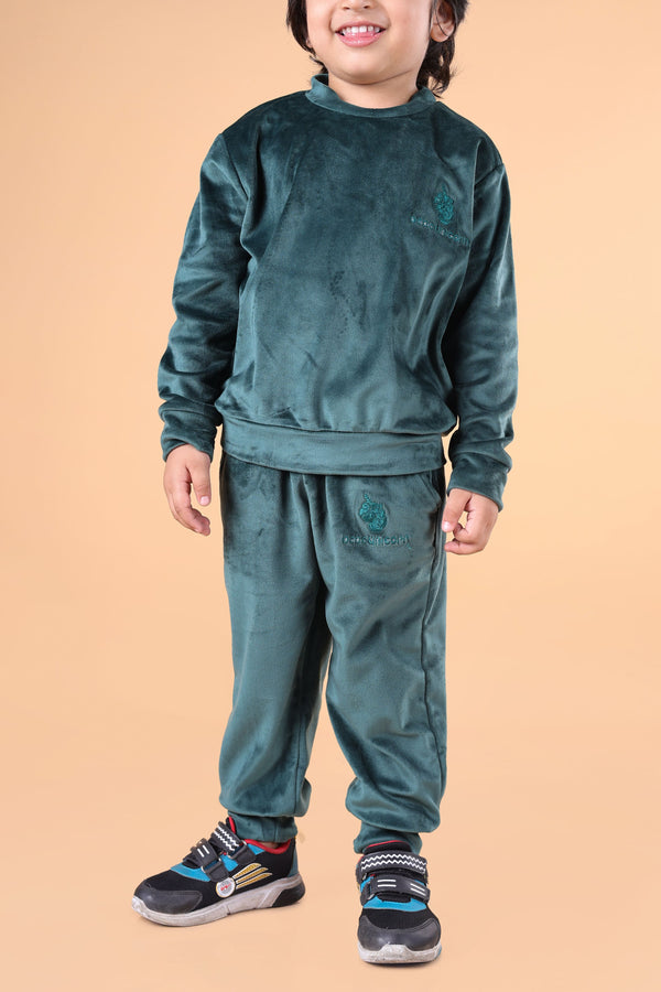 Bebe Unicorn Gender Neutral Super Soft Coord Sets Green