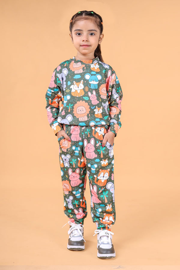 Bebe Unicorn Gender Neutral Looper Coord Set (Animals)