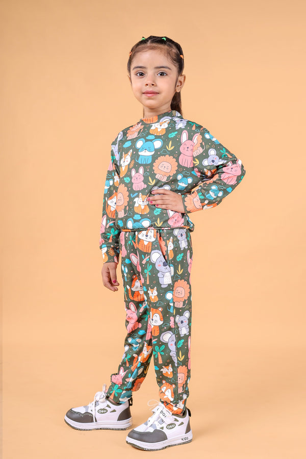 Bebe Unicorn Gender Neutral Looper Coord Set (Animals)