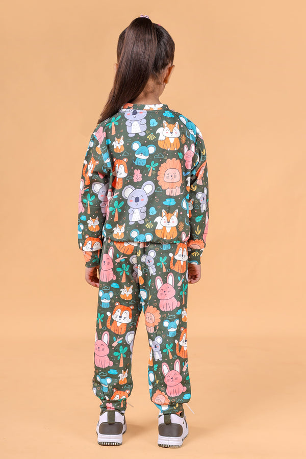 Bebe Unicorn Gender Neutral Looper Coord Set (Animals)