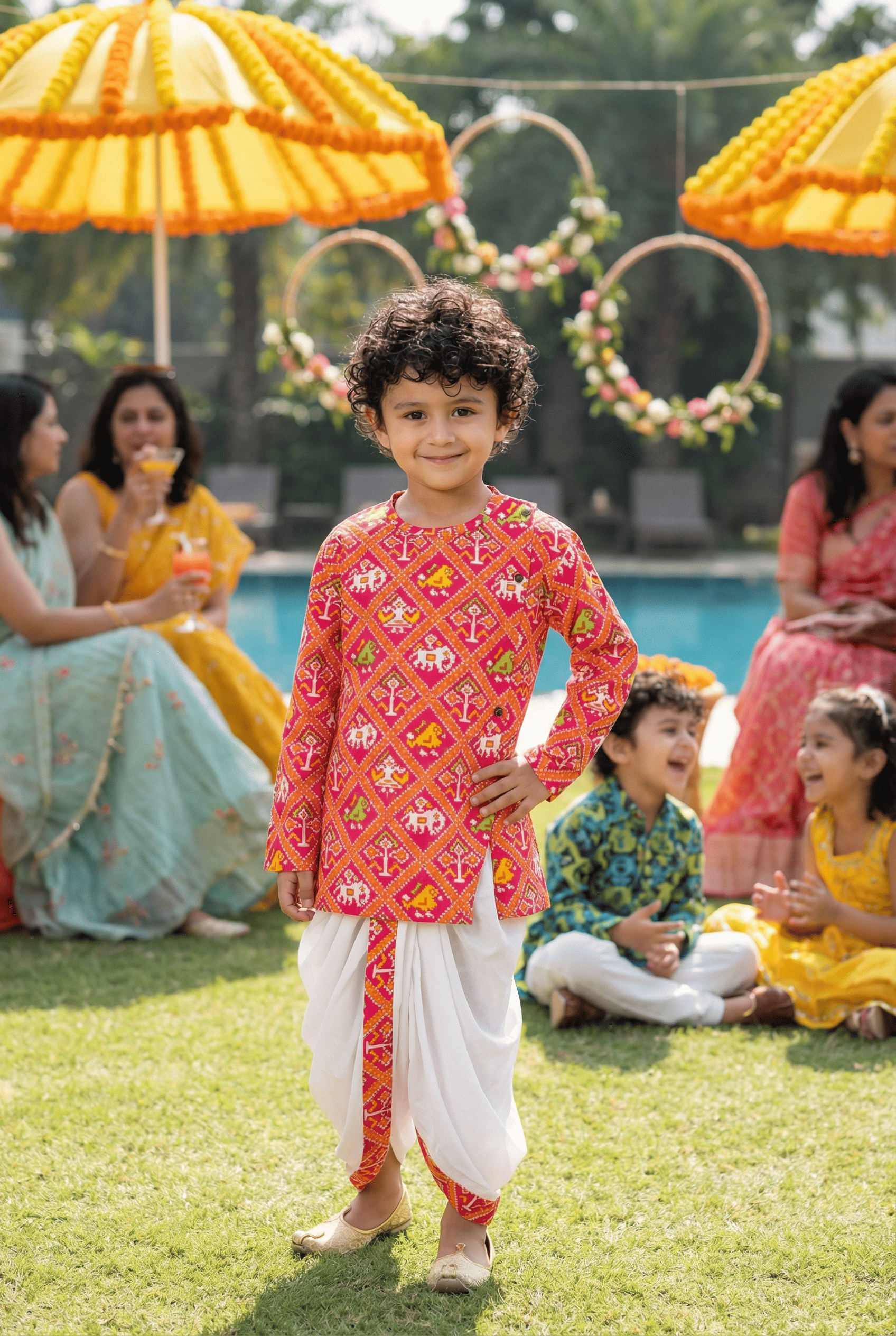 Jaipur Magic Kurta & Dhoti