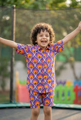 Regal Peacock Co-ord Set