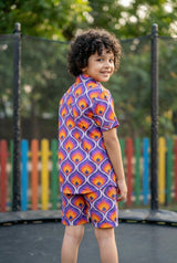 Regal Peacock Co-ord Set