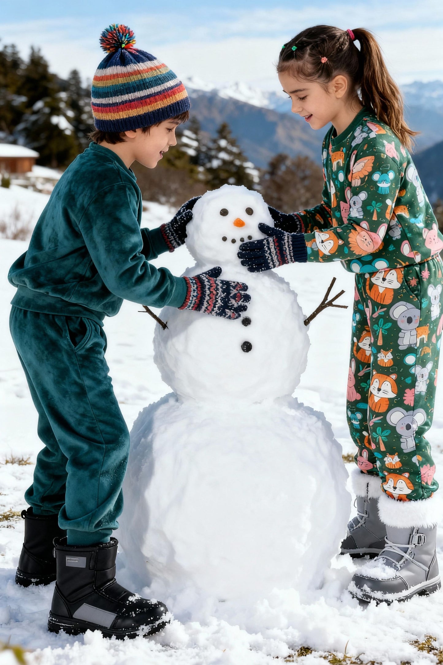 Bebe Unicorn Gender Neutral Looper Coord Set (Animals)