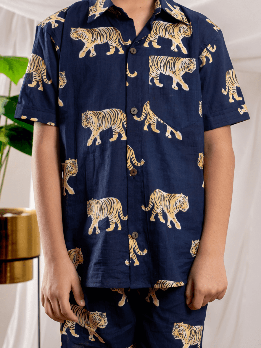 Blue Roar Co - ord Set - Bebe Unicorn