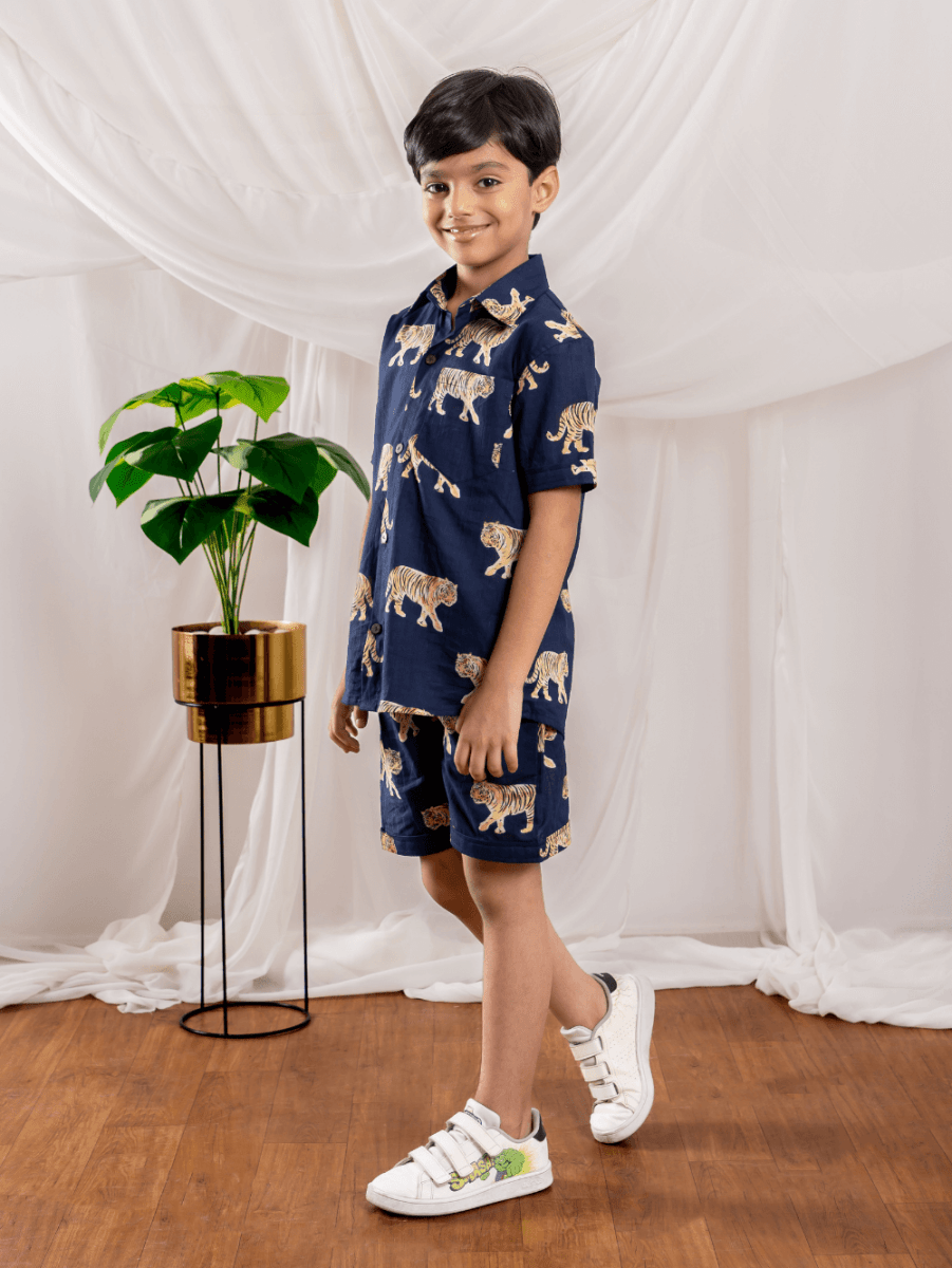 Blue Roar Co - ord Set - Bebe Unicorn