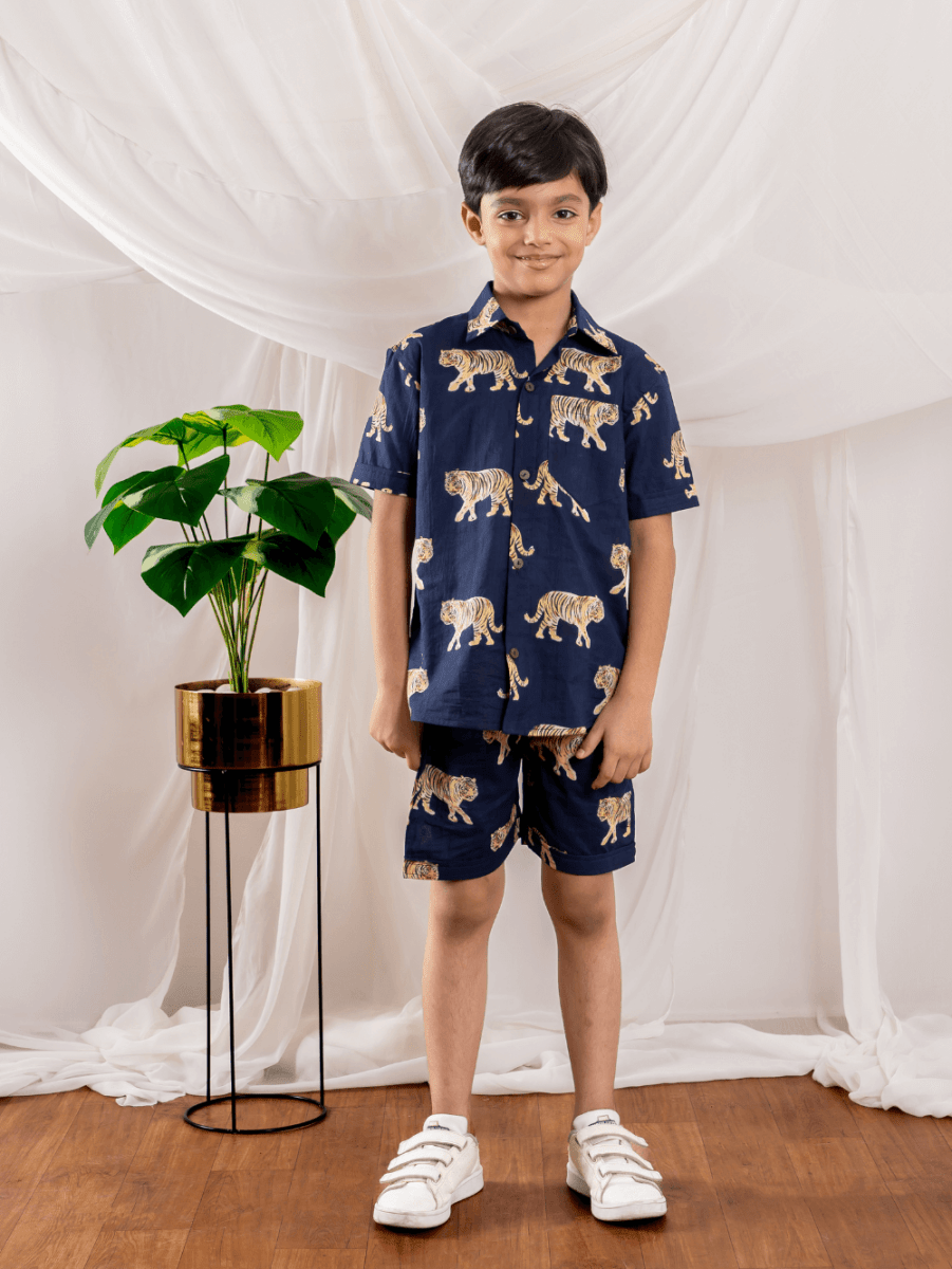 Blue Roar Co - ord Set - Bebe Unicorn