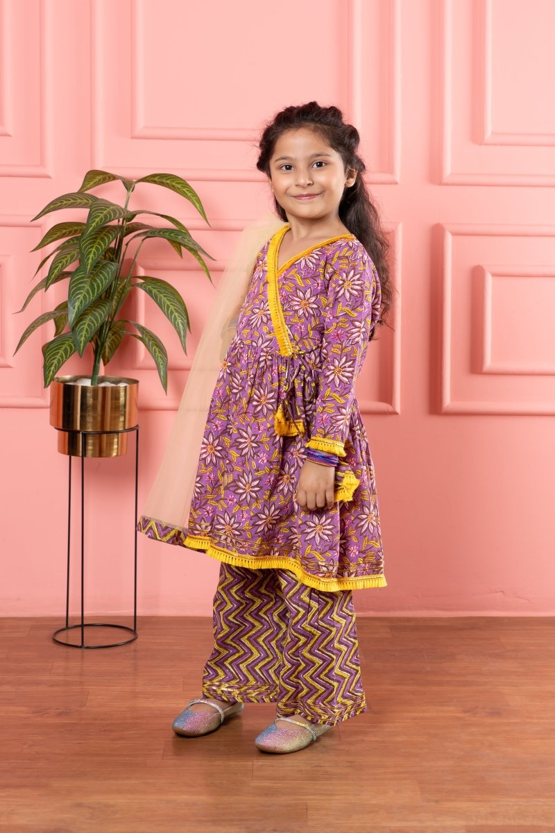 Ethnic Wear for Girls - Sibling Sets (Rakhi) Diwali Ethnic Wear - Bebe Unicorn