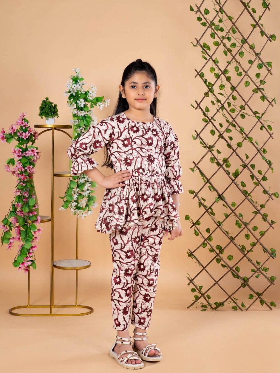 Fairy Tale Peplum Duo - Bebe Unicorn