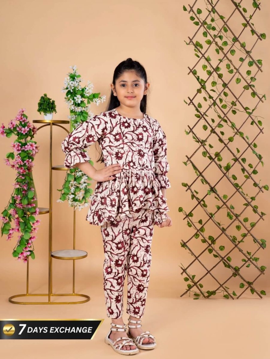 Fairy Tale Peplum Duo - Bebe Unicorn