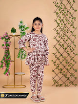 Fairy Tale Peplum Duo - Bebe Unicorn