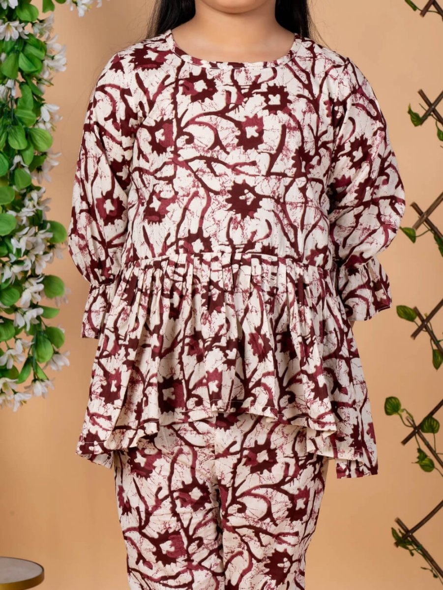 Fairy Tale Peplum Duo - Bebe Unicorn