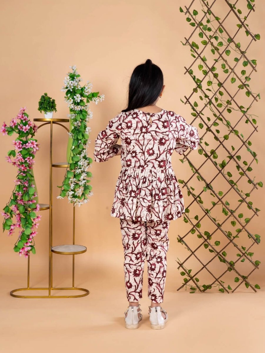 Fairy Tale Peplum Duo - Bebe Unicorn