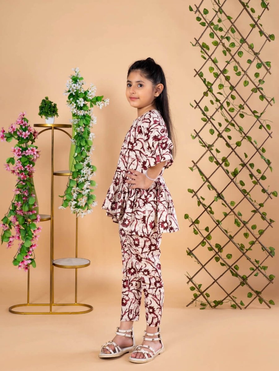 Fairy Tale Peplum Duo - Bebe Unicorn