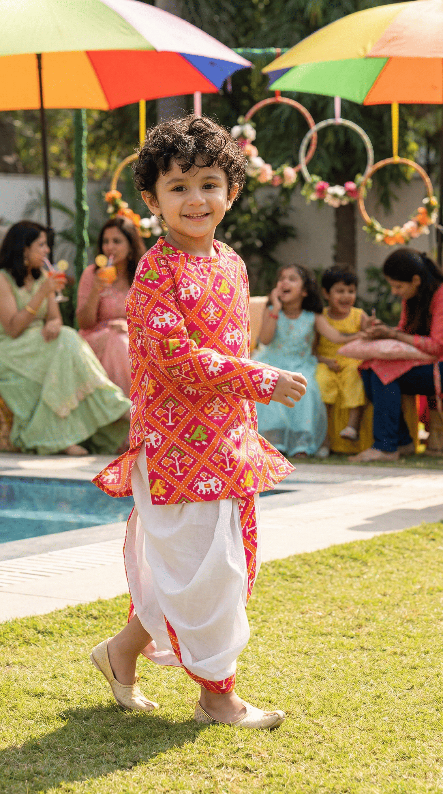 Jaipur Magic Kurta & Dhoti