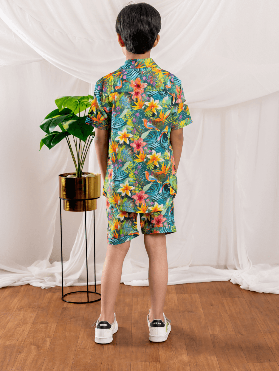 Floral Paradise Co - ord Set - Bebe Unicorn