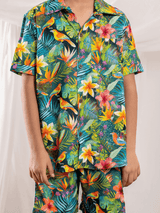 Floral Paradise Co - ord Set - Bebe Unicorn