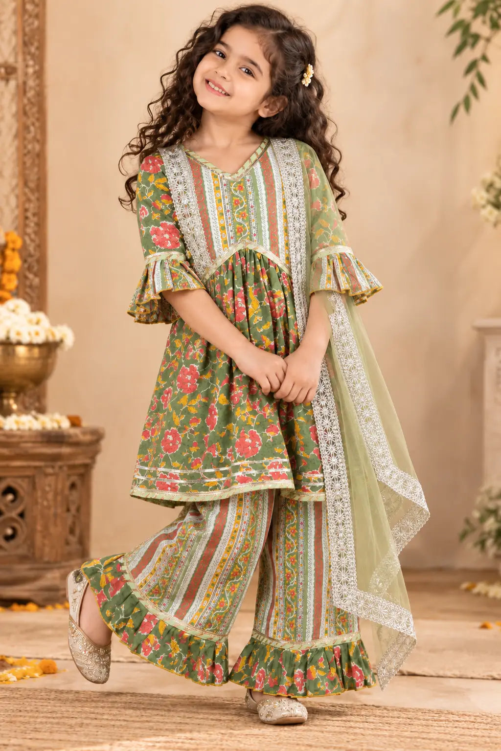 Alia Bell Sleeve Ensemble