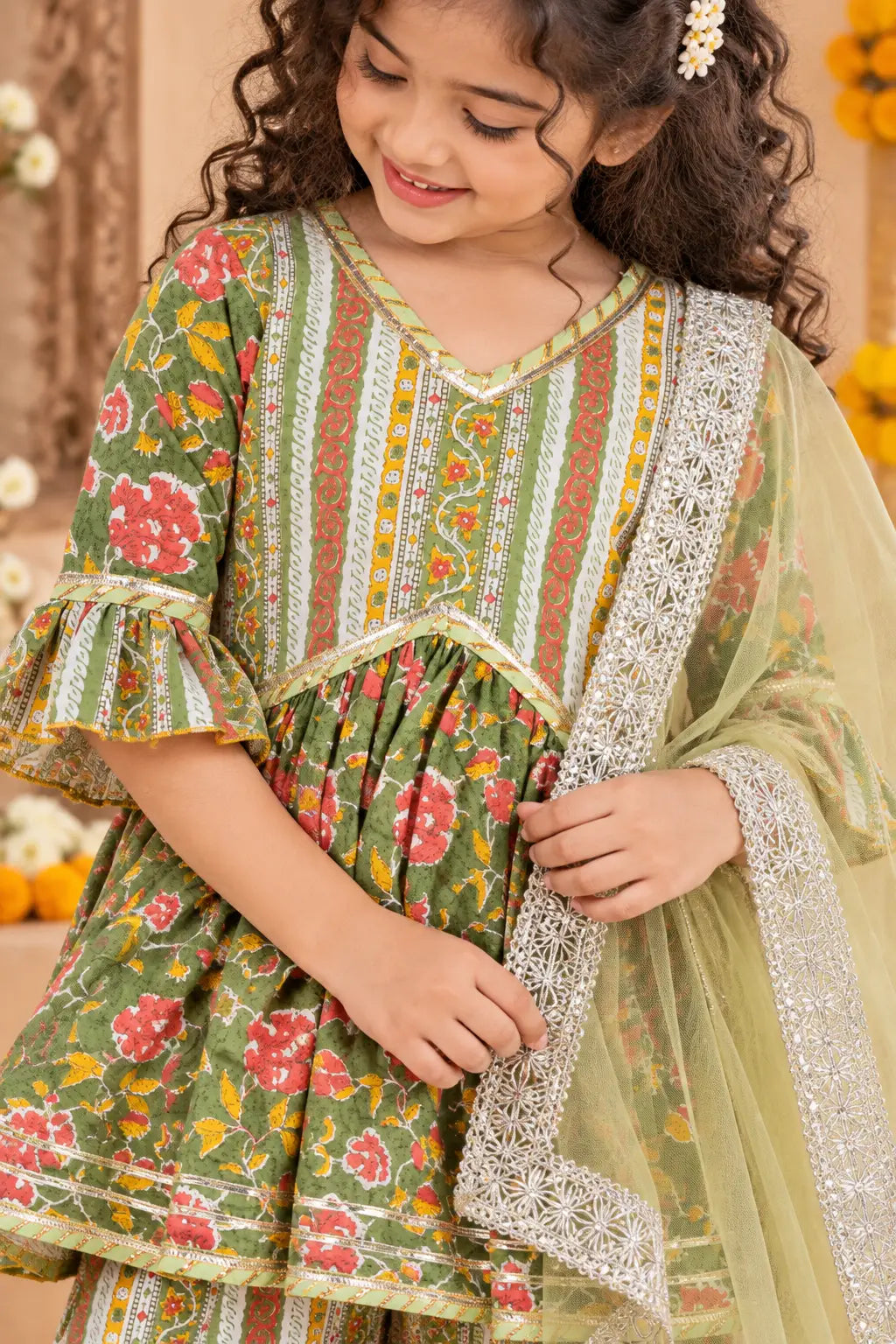 Alia Bell Sleeve Ensemble
