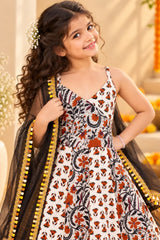 Majestic Angrakha Dress