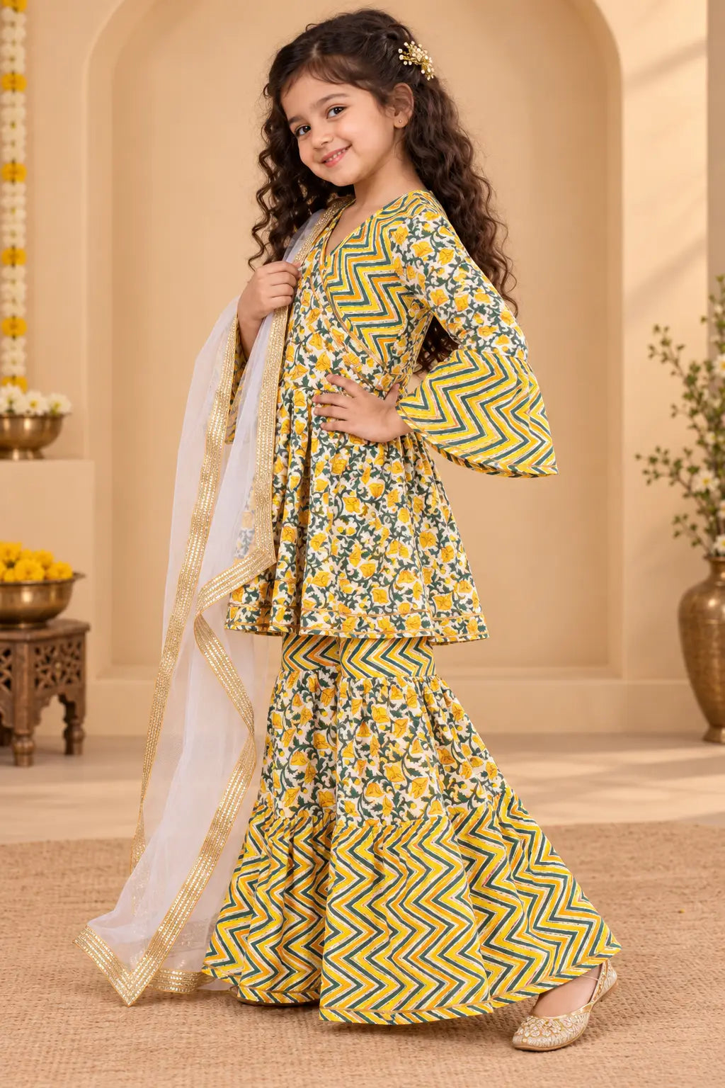 Twirl and Twinkle Peplum Set