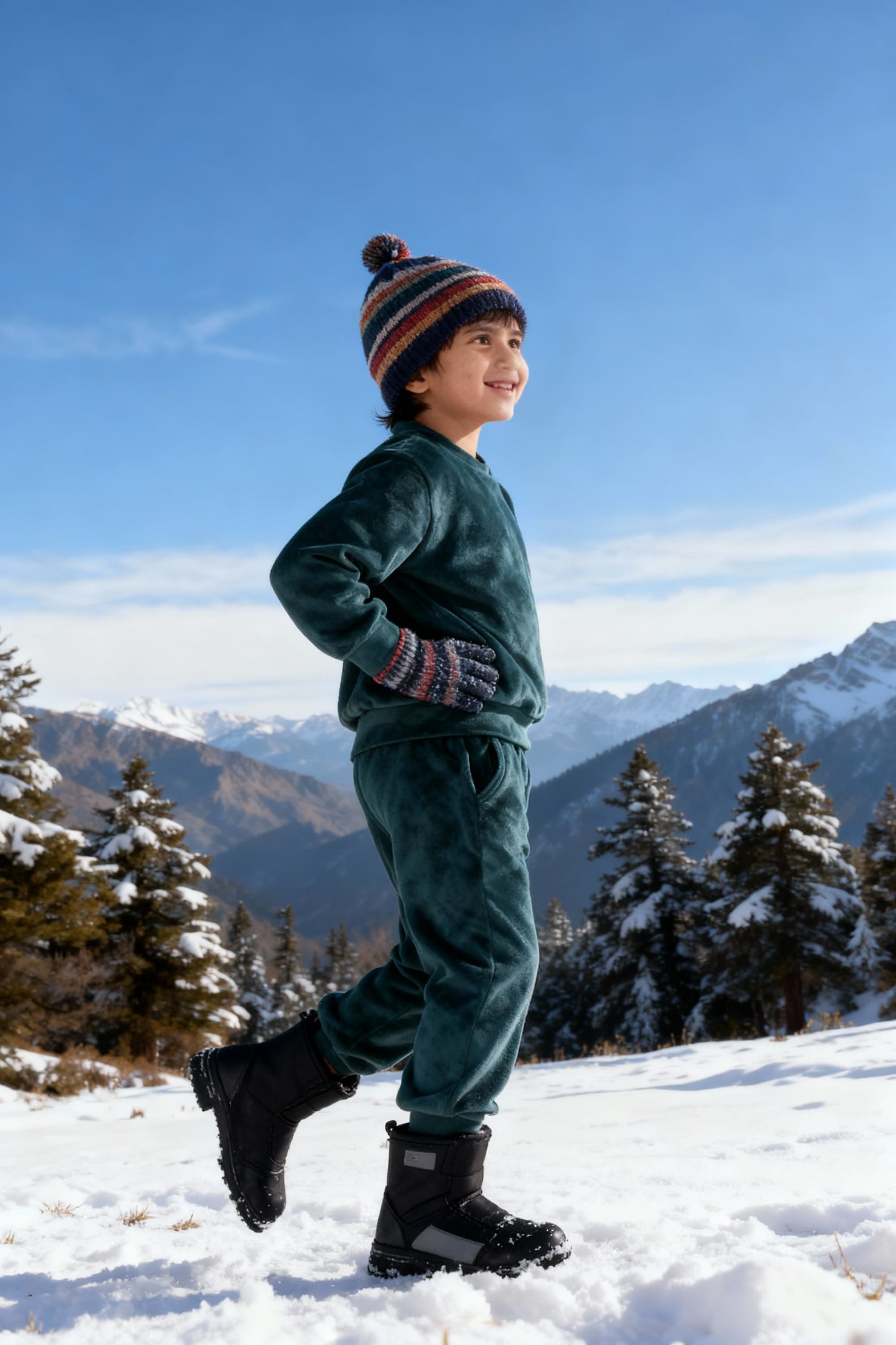 Bebe Unicorn Gender Neutral Super Soft Coord Sets Green