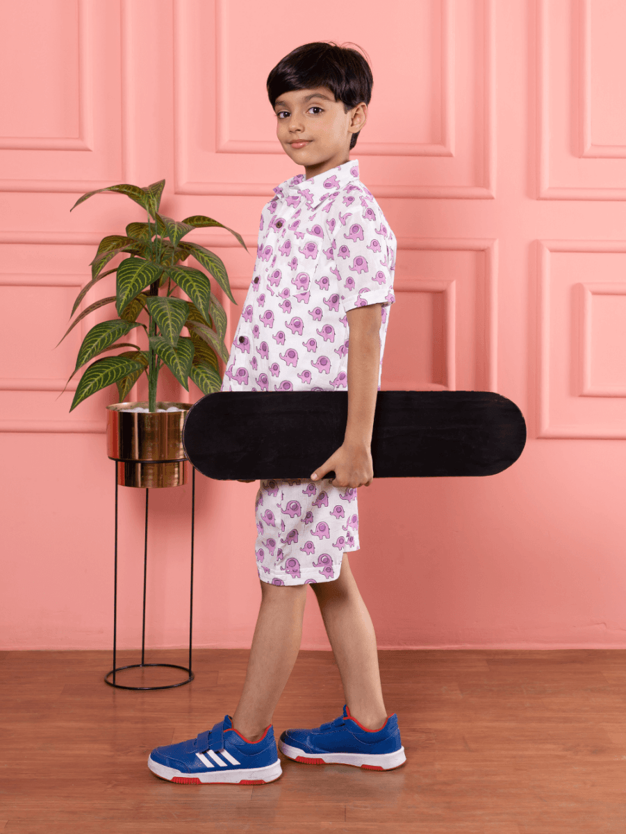 Little Dude Co - ord Set - Bebe Unicorn